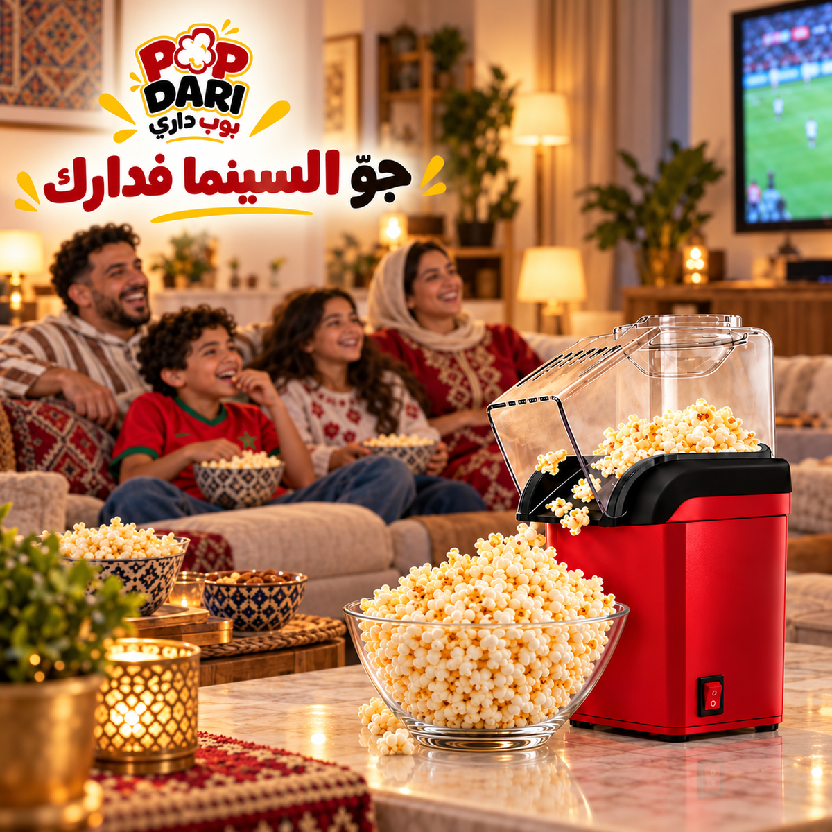 جهاز الفشار - POP DARI